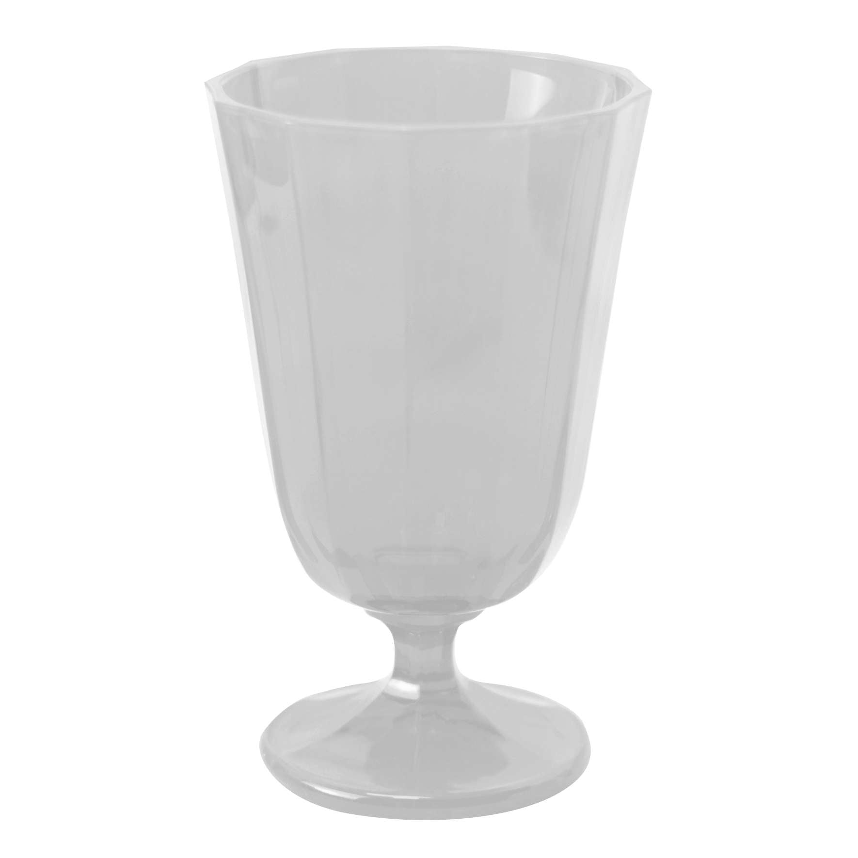 ARCUCCI - ANA LOW GLASS GLASS 25CL - SET OF 6 GLASSES - White